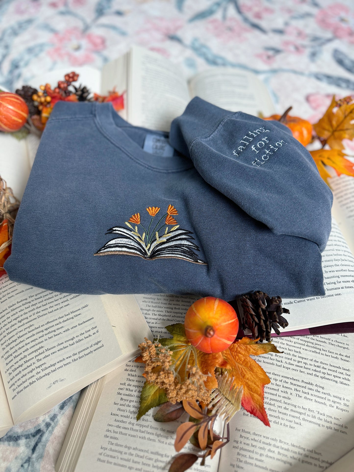 Fall Floral Sweatshirt