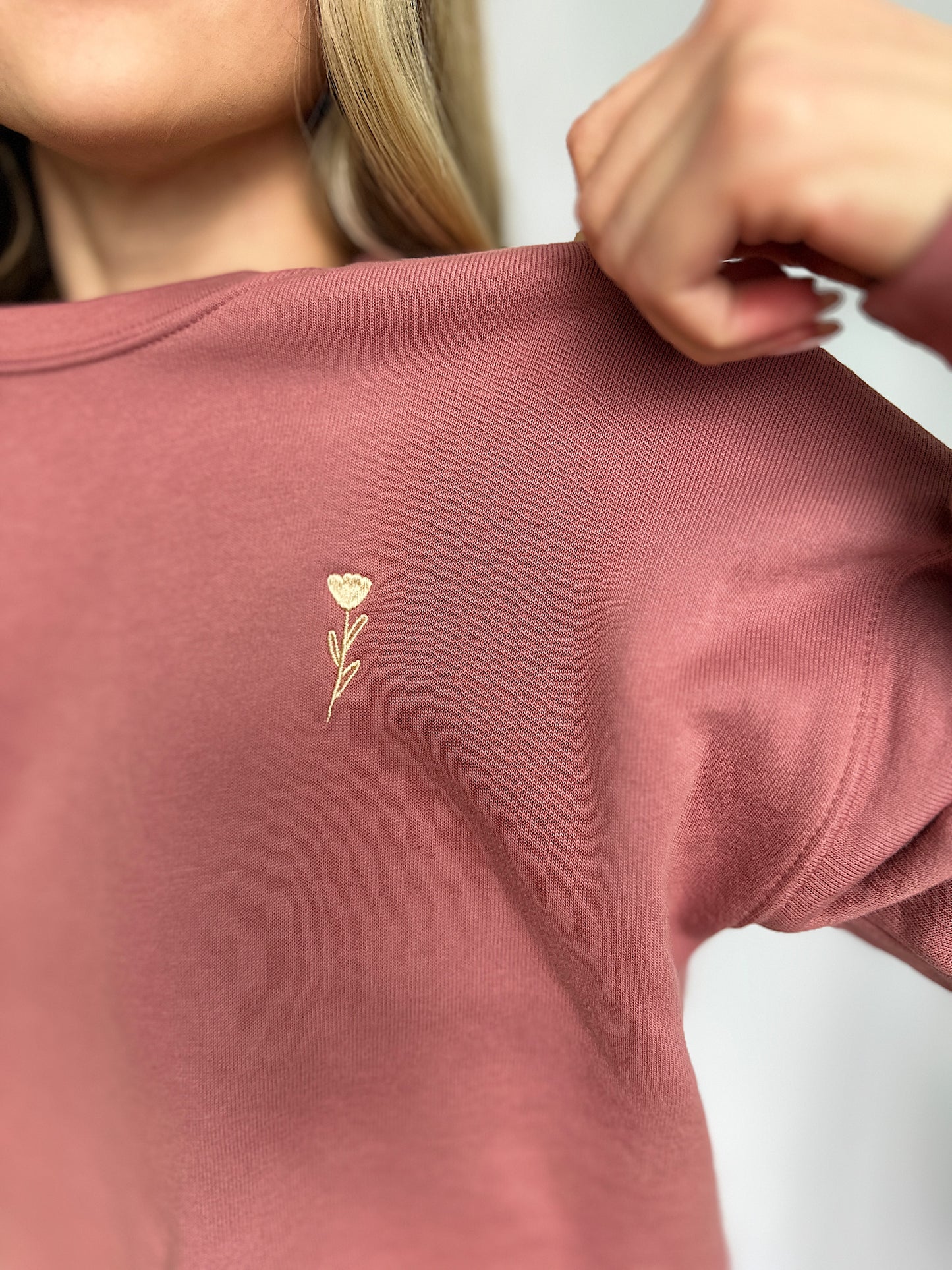 "I Love You" Quote Sweatshirt
