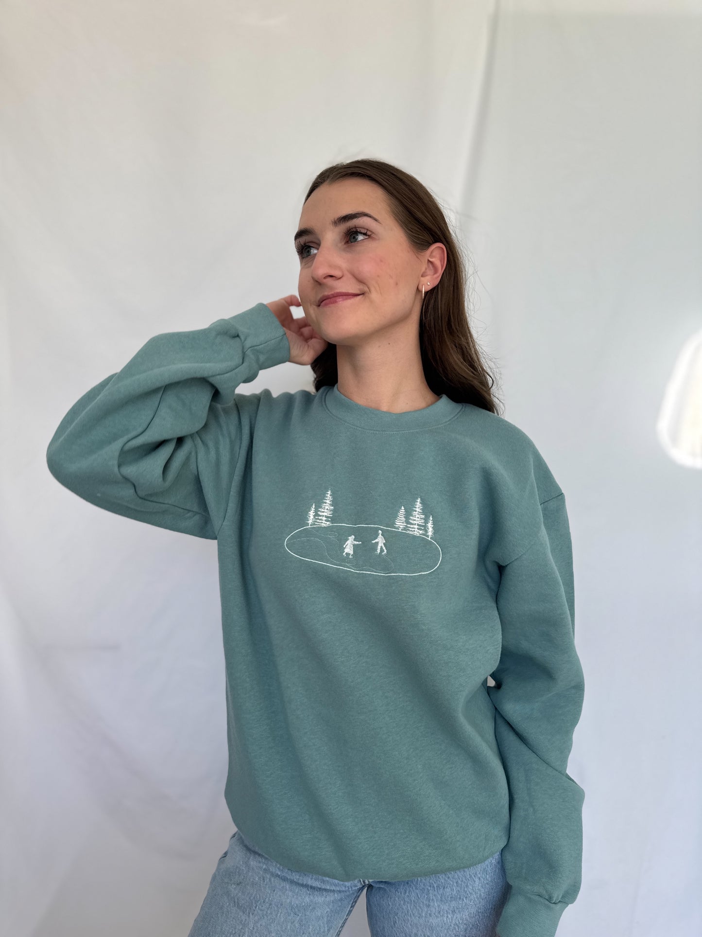 Ice Skating Sweatshirt (Little Women)
