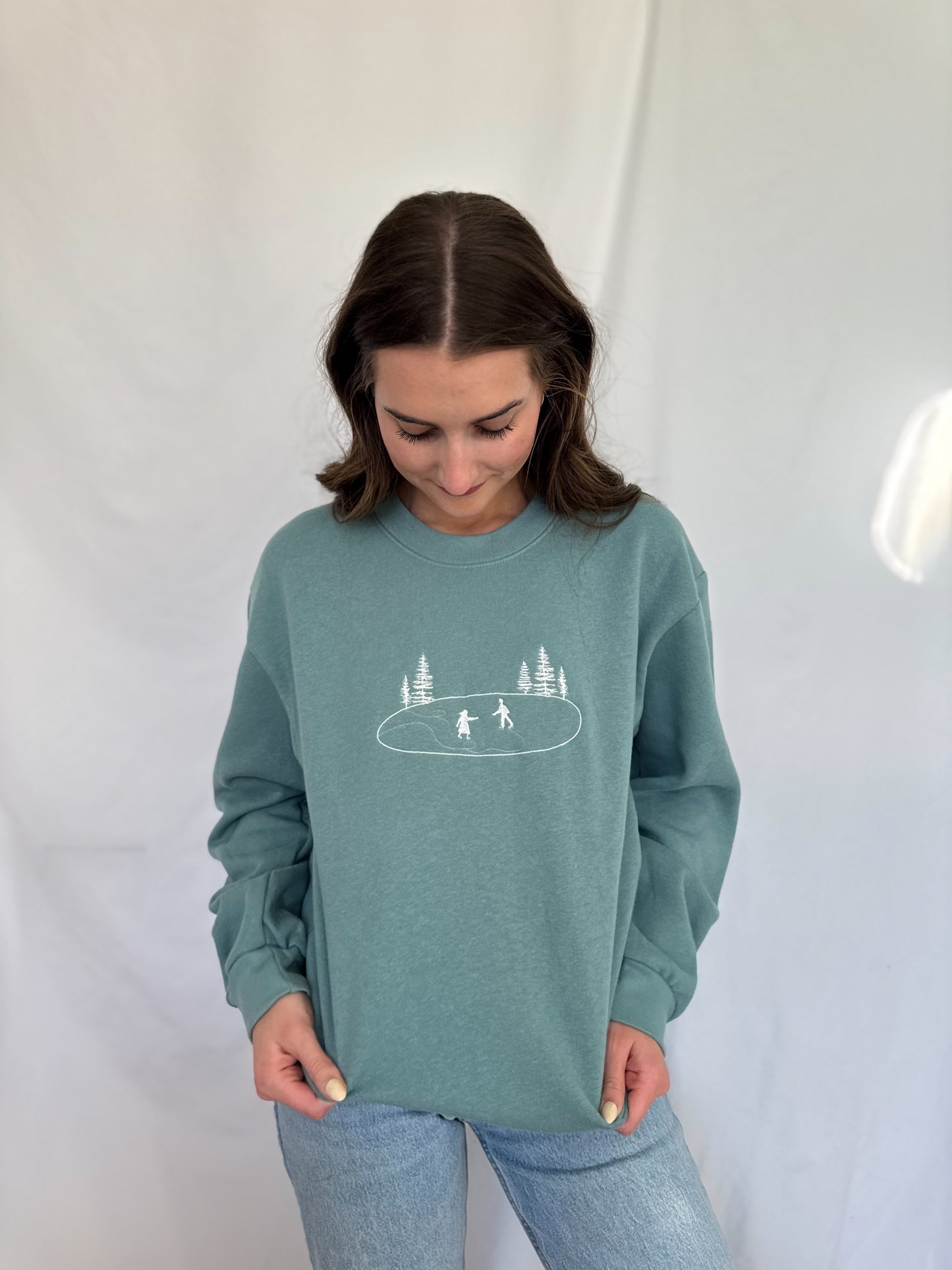 Ice Skating Sweatshirt (Little Women)