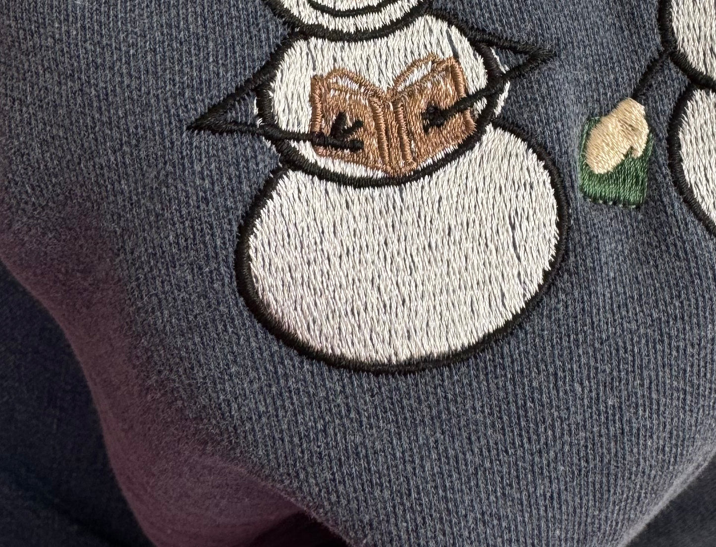 L +S IMPERFECT Reading Snowmen Sweatshirt