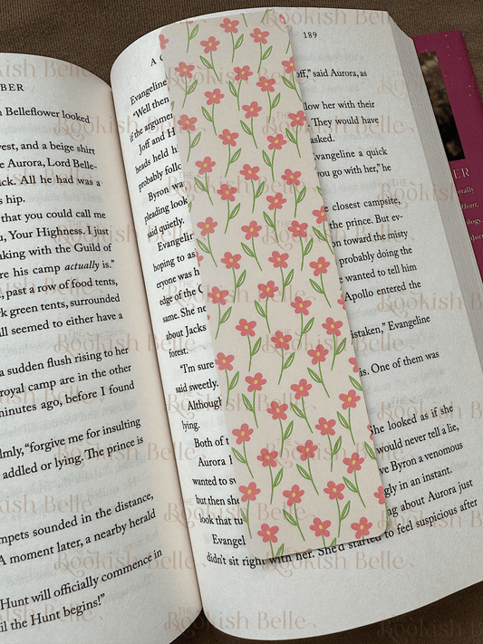 Pink Daisy Bookmark