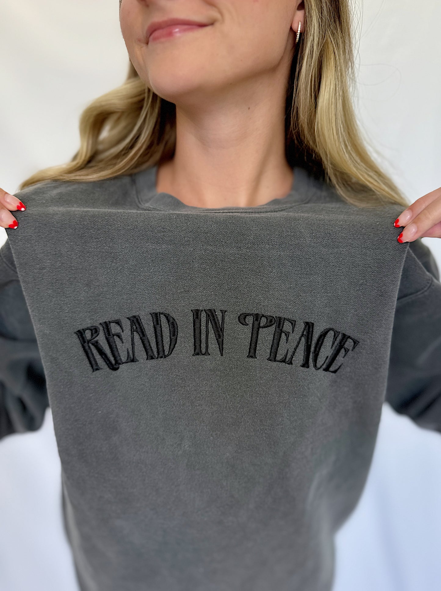 Read in Peace Sweatshirt (discounted)