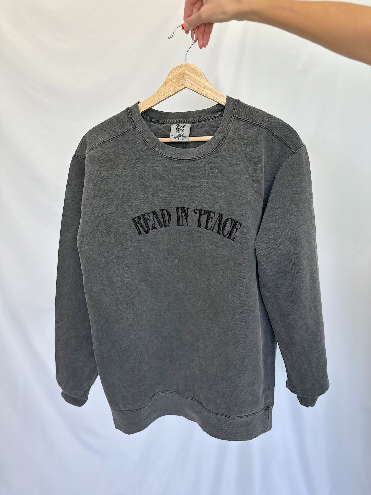 Read in Peace Sweatshirt (discounted)