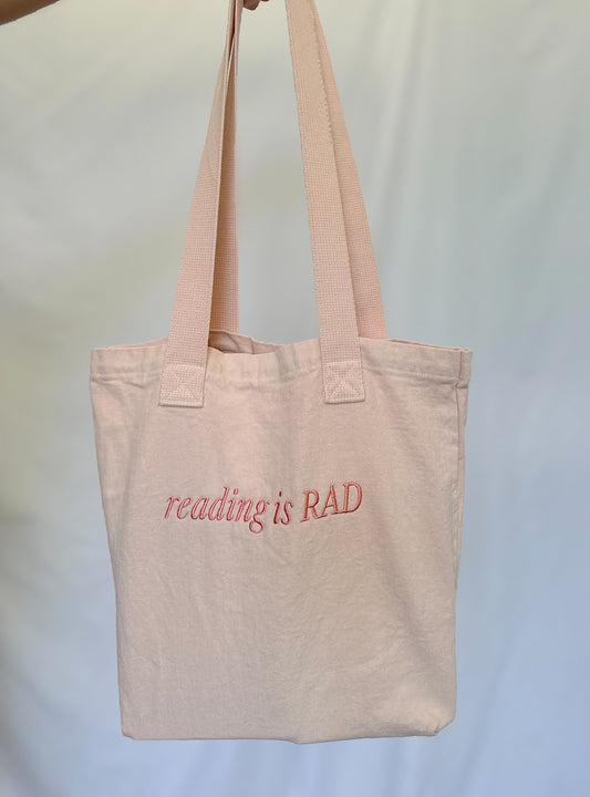 "Reading is RAD" Book Bag