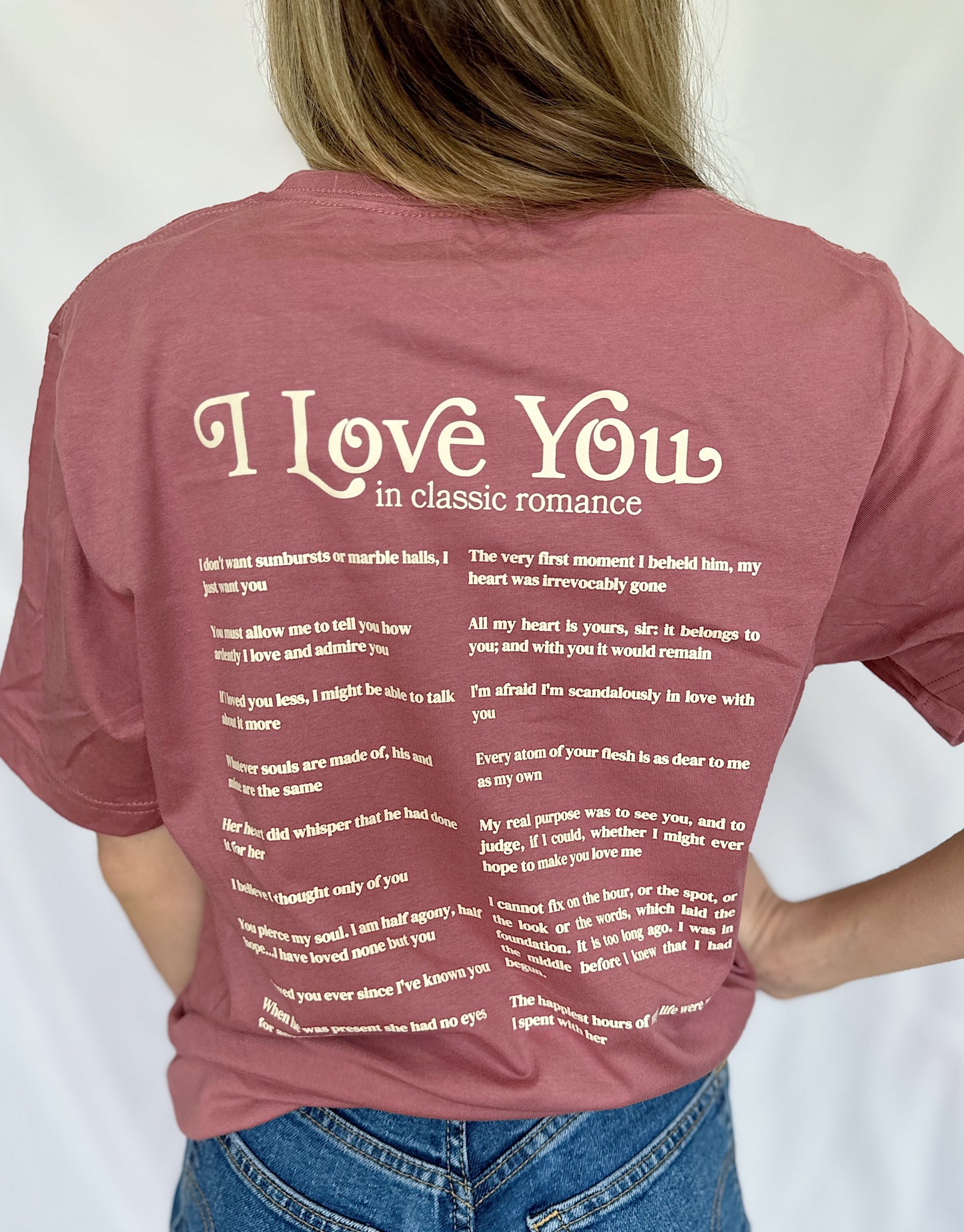 "I Love You" Quote T-shirt