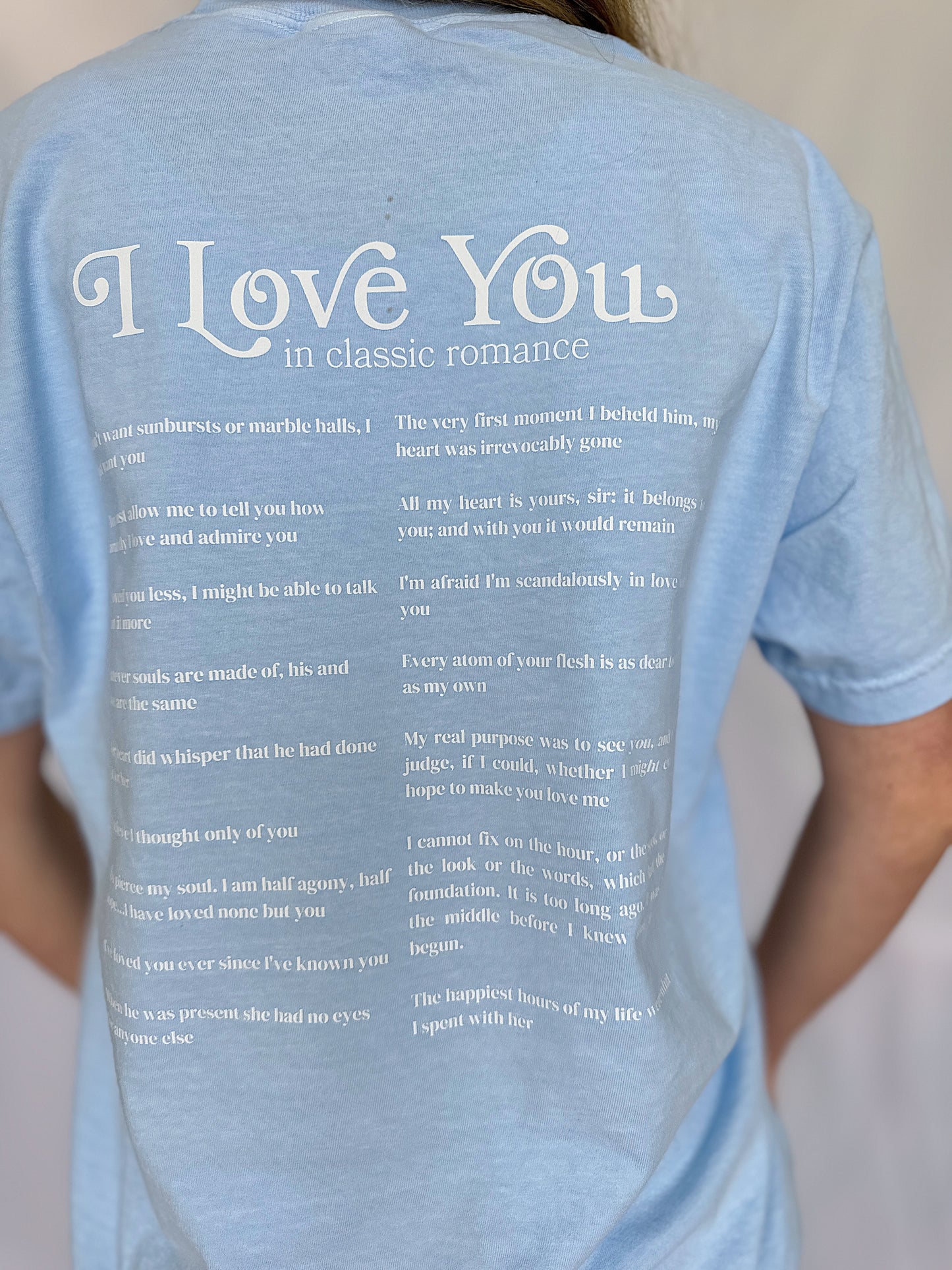 "I Love You" Quote T-shirt