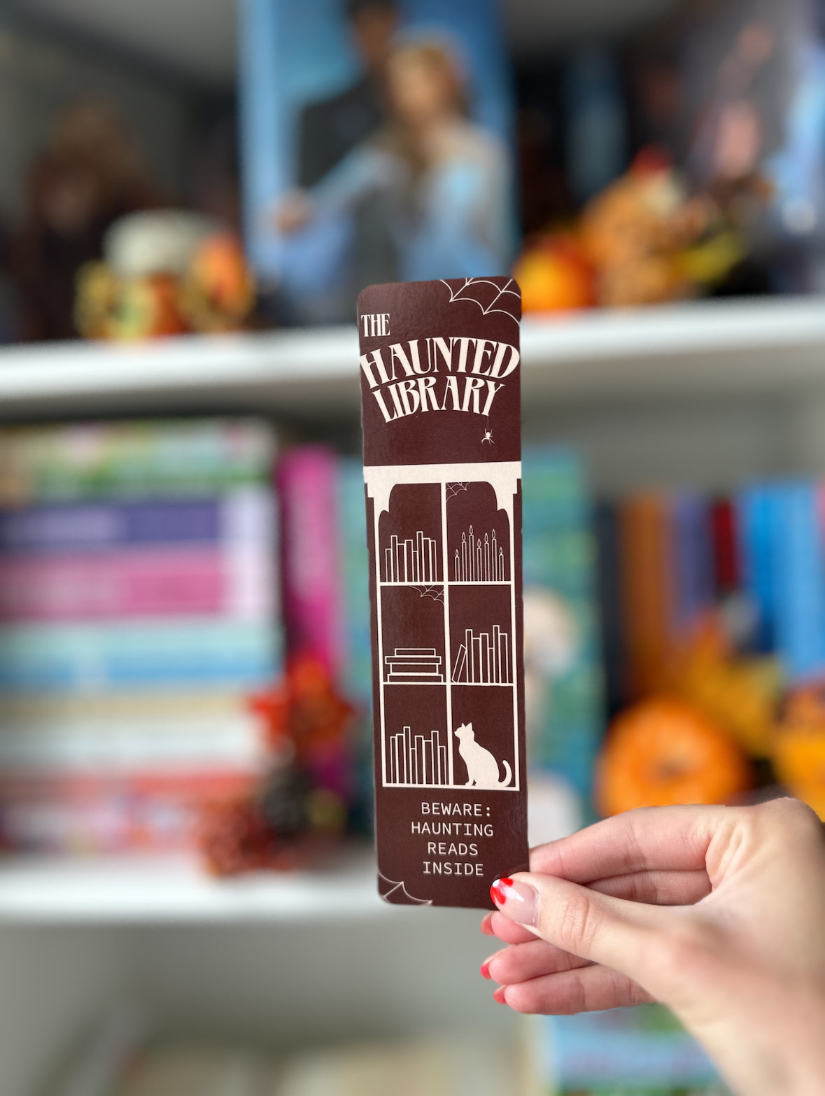 The Haunted Library Bookmark