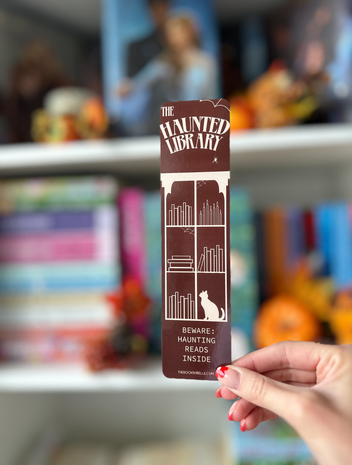 The Haunted Library Bookmark