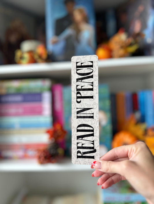 Read In Peace Bookmark