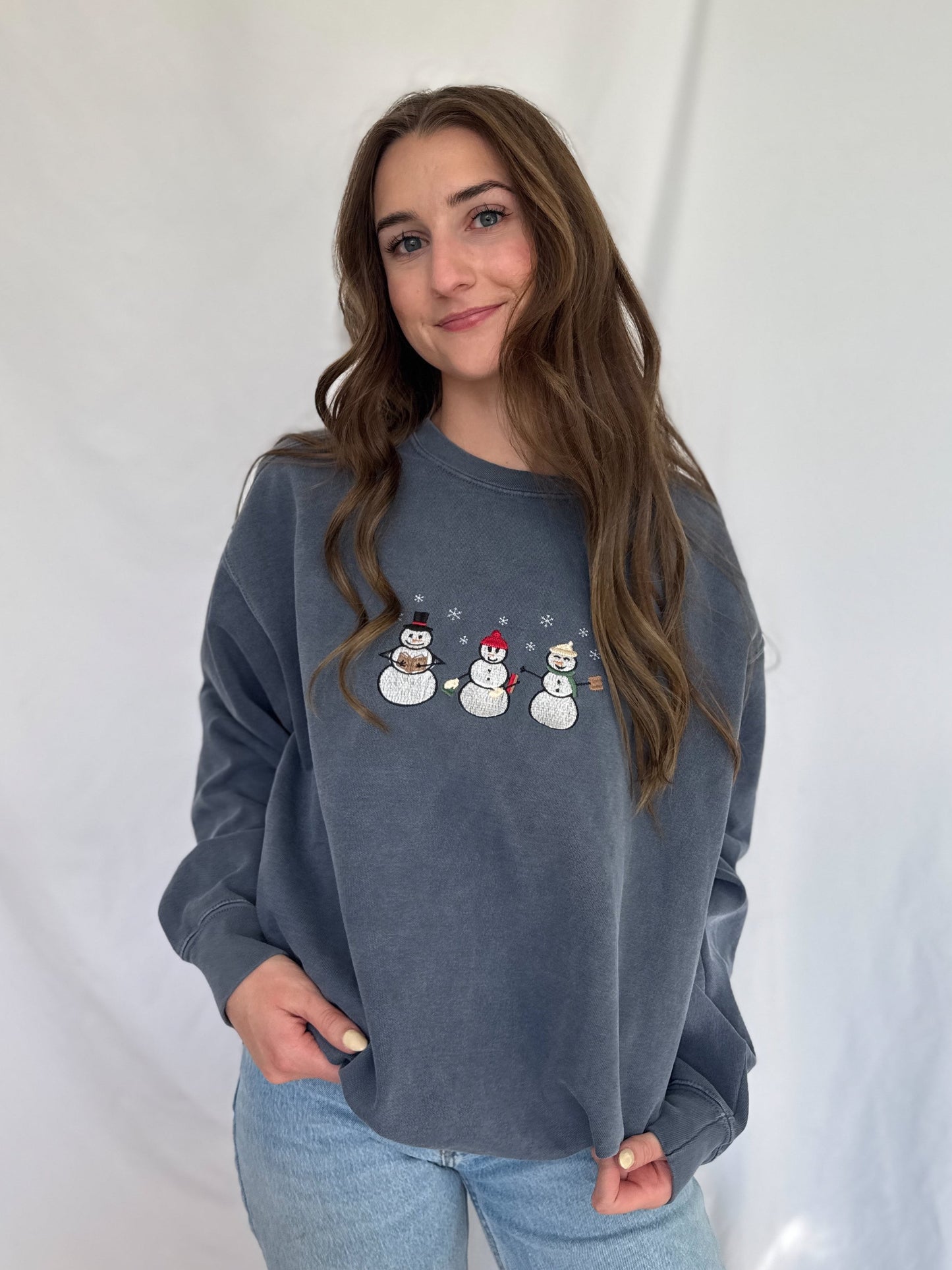 Reading Snowmen Sweatshirt