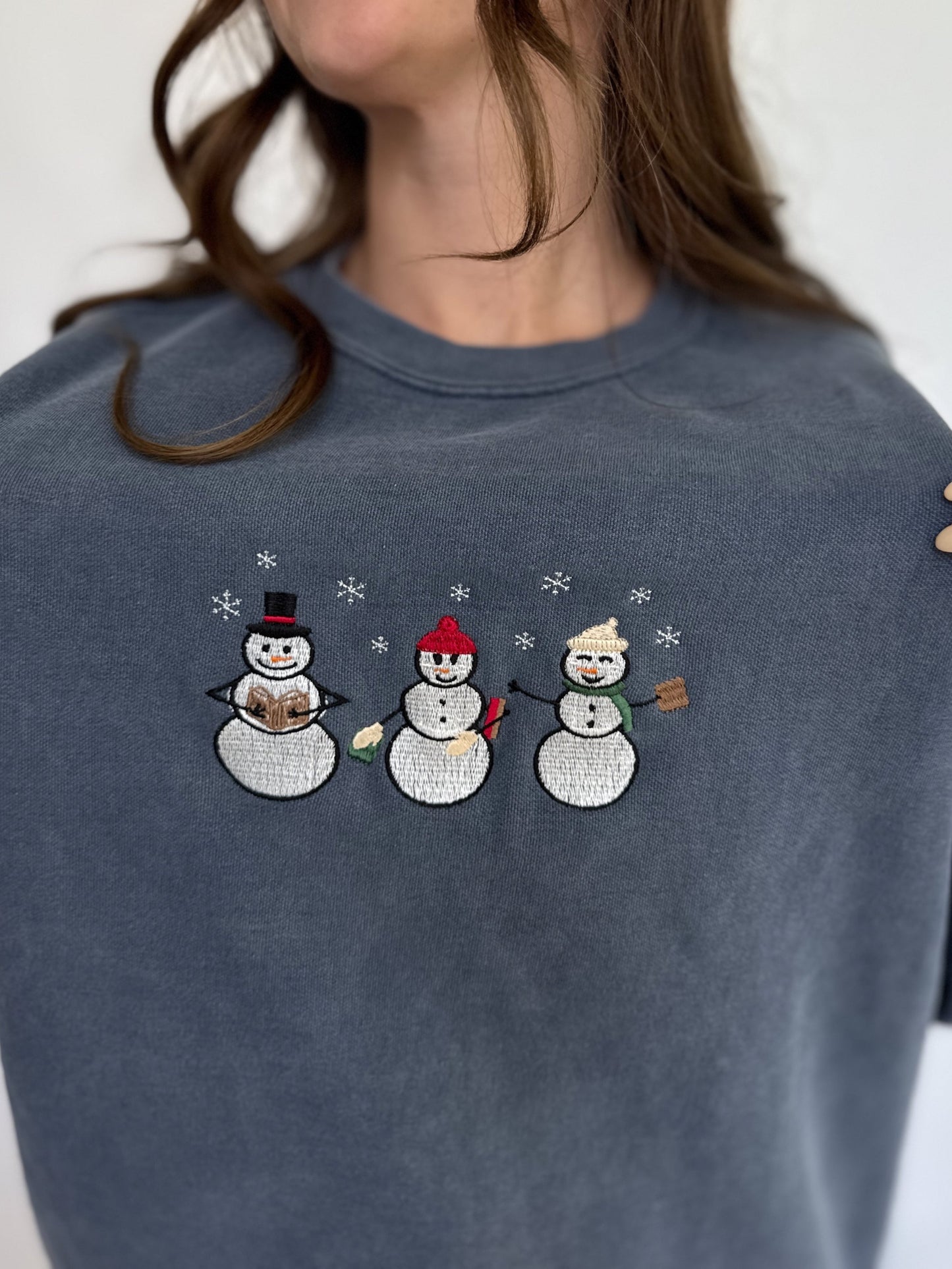 Reading Snowmen Sweatshirt