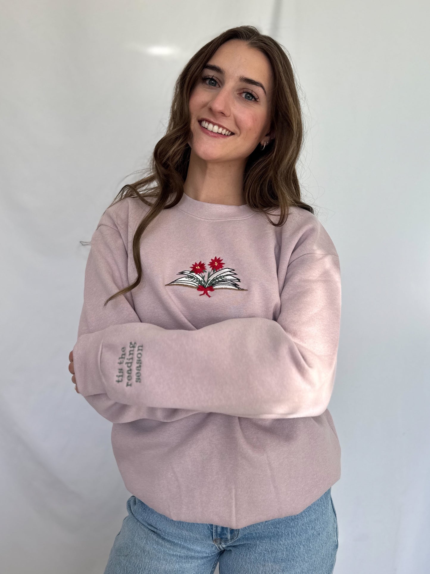 Winter Floral Sweatshirt