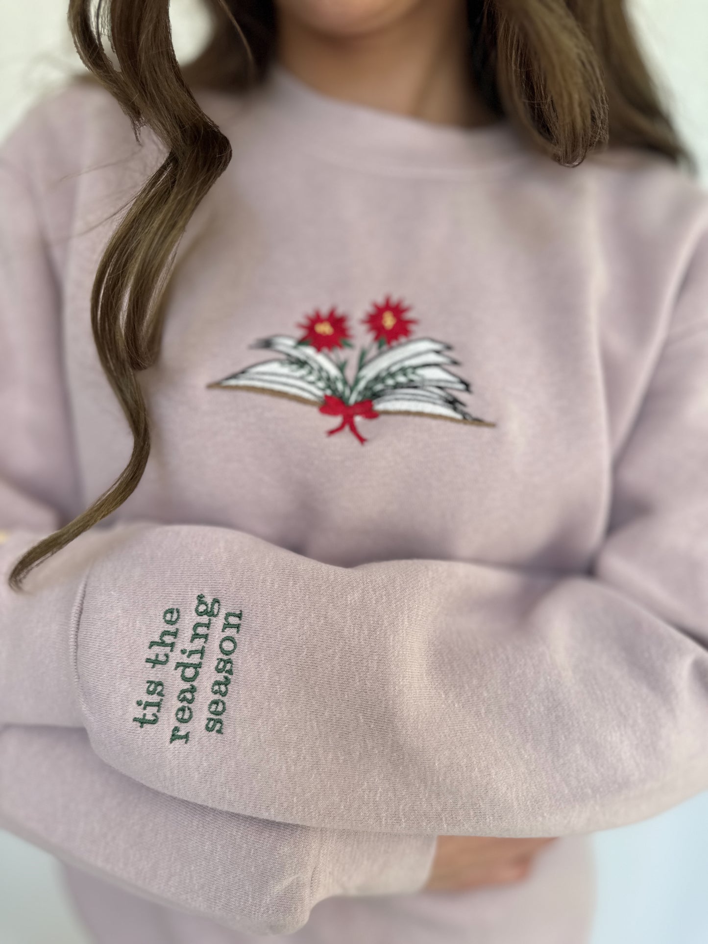 Winter Floral Sweatshirt
