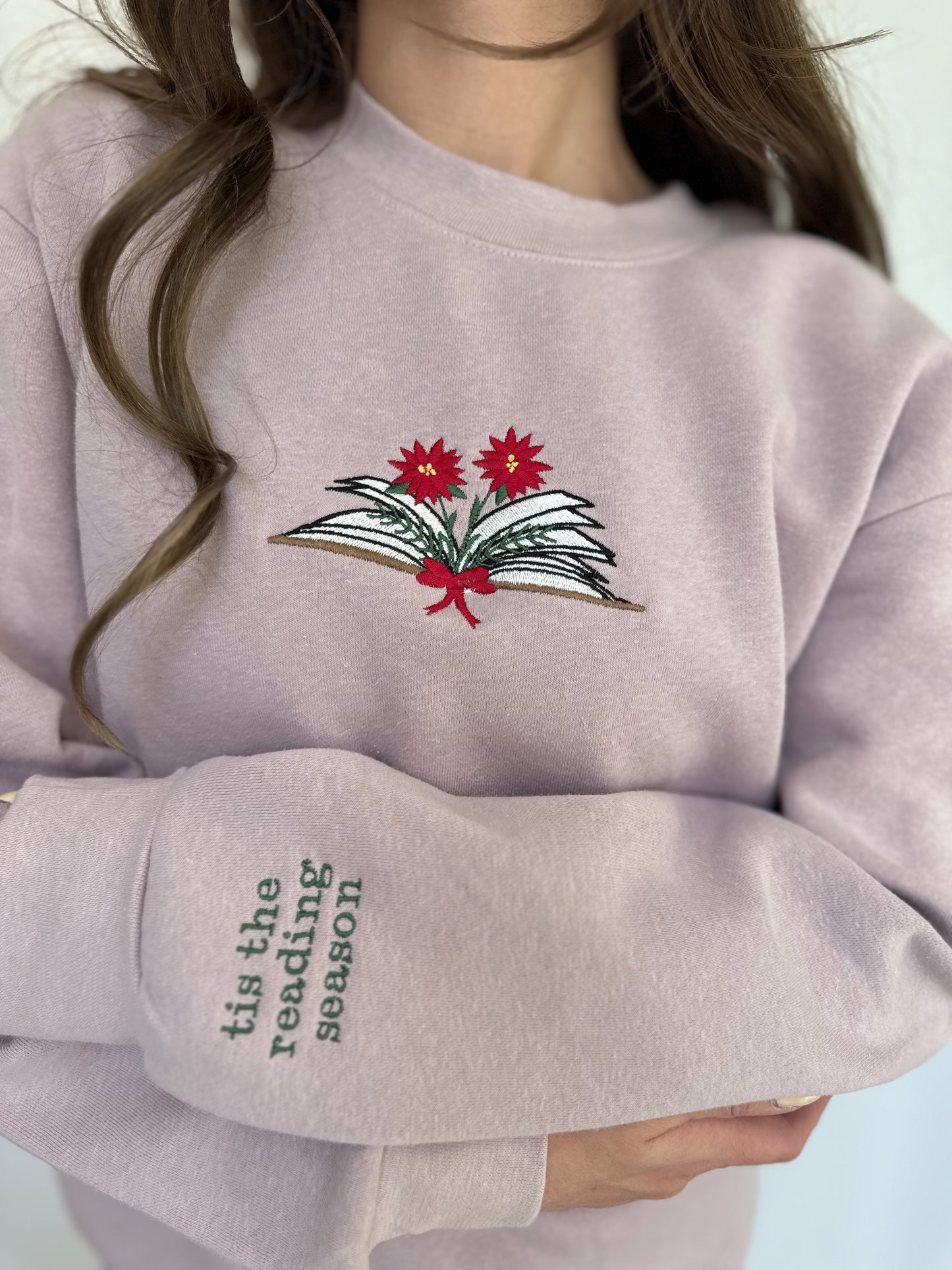 Winter Floral Sweatshirt