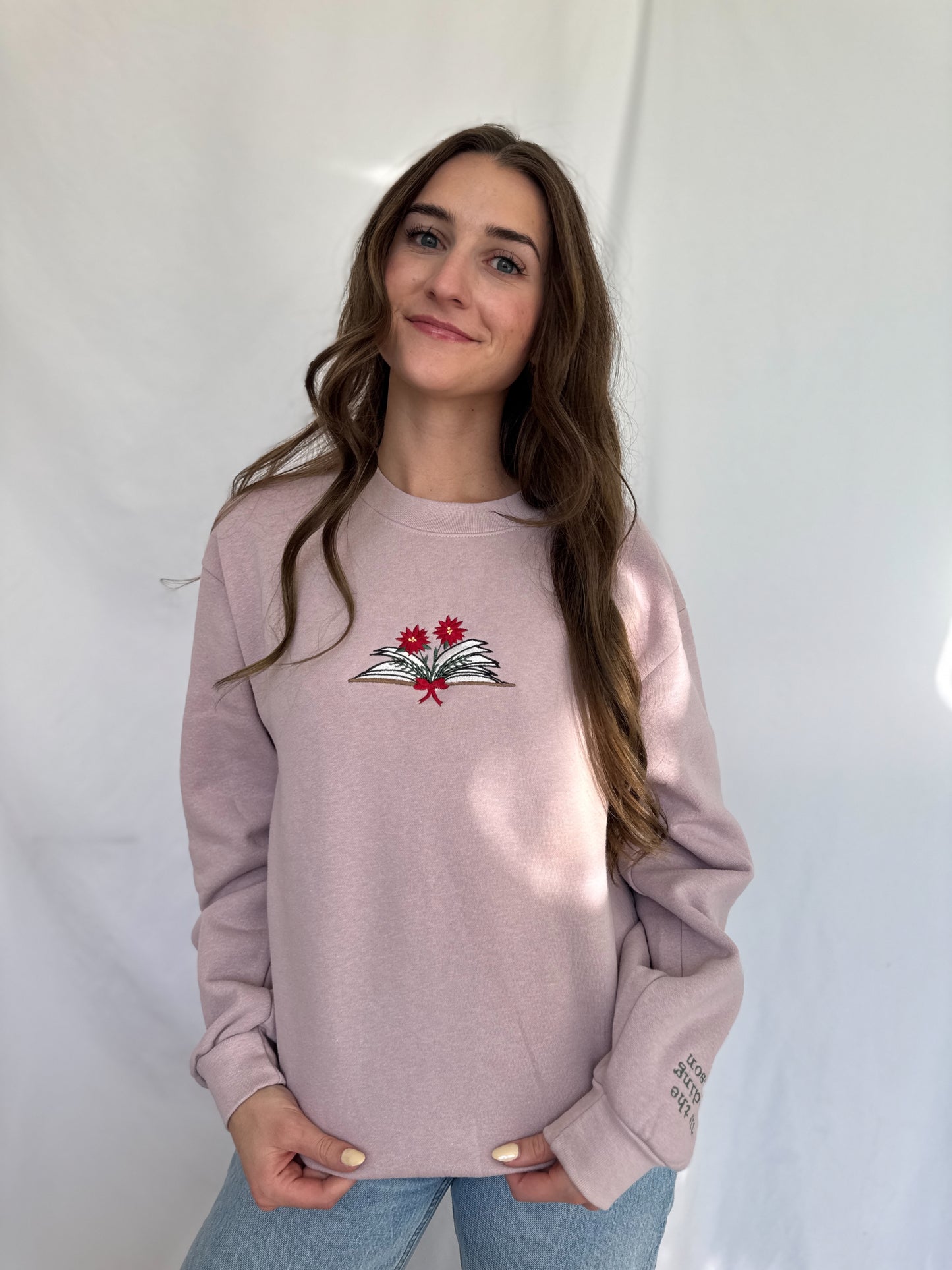 Winter Floral Sweatshirt