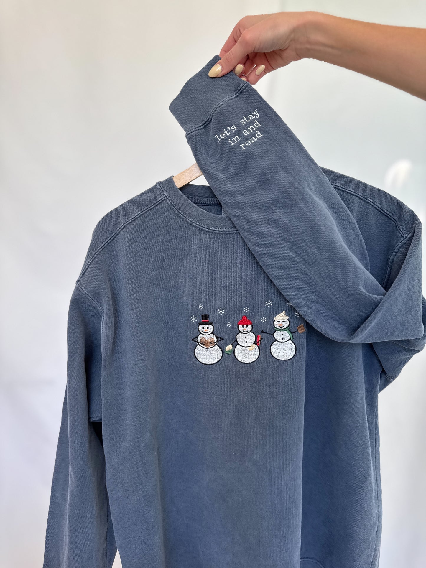 Reading Snowmen Sweatshirt