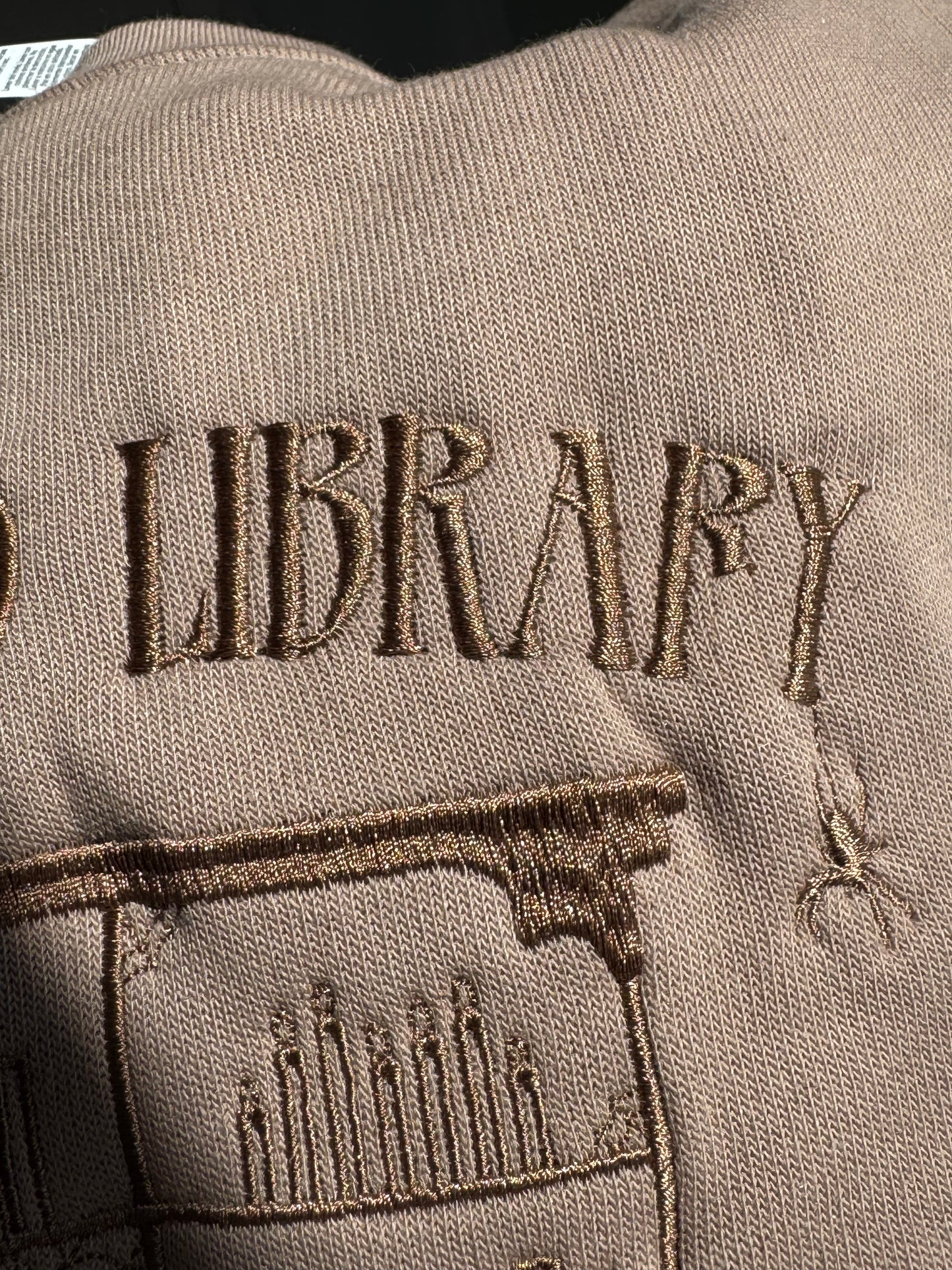 IMPERFECT The Haunted Library Sweatshirt (thread issue)