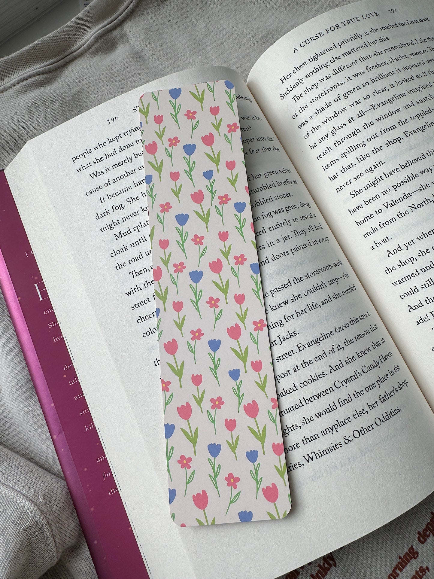 Multi Flower Bookmark