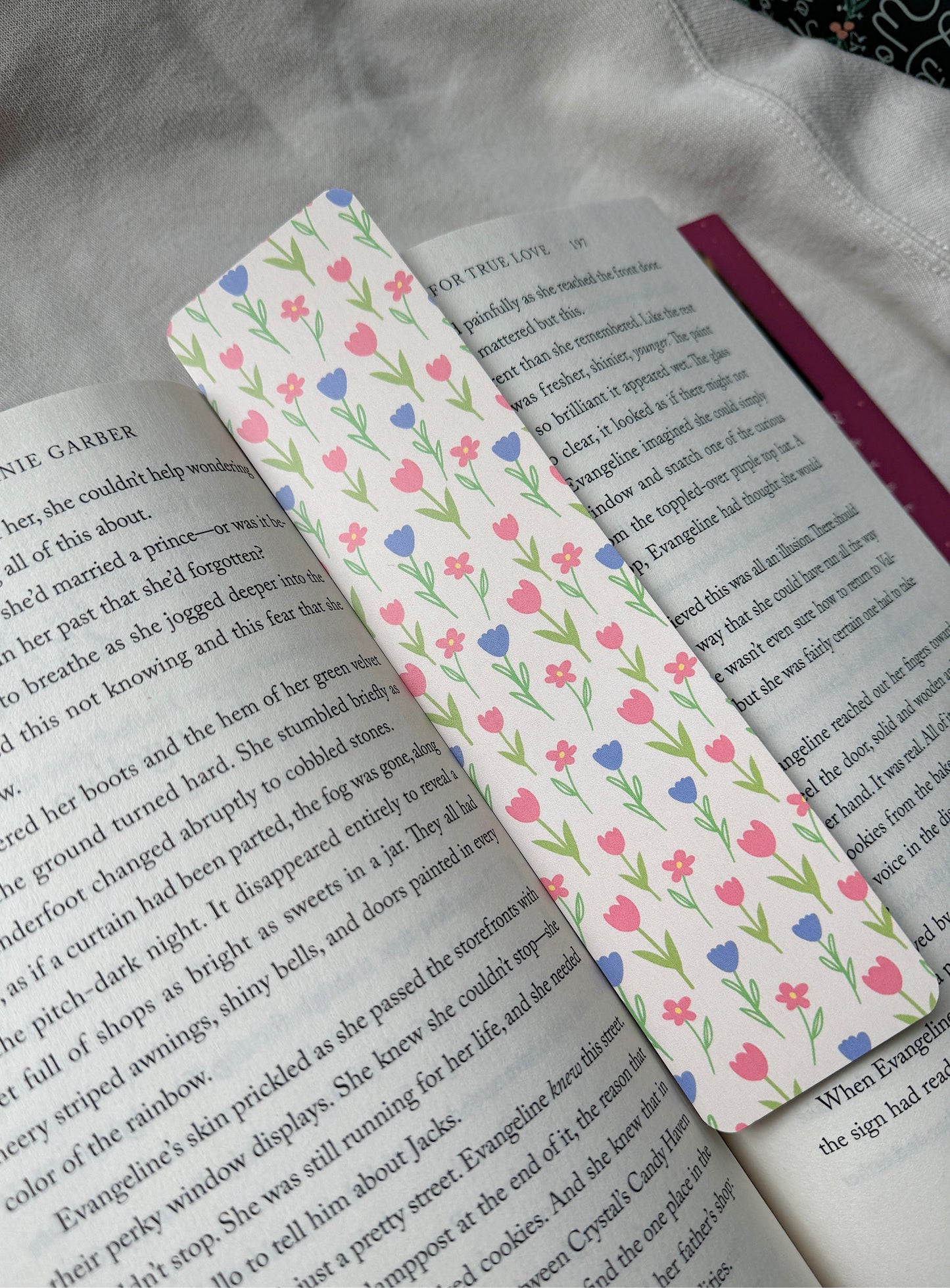 Multi Flower Bookmark