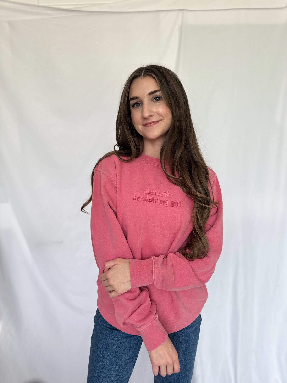 "Obstinate Headstrong Girl" Sweatshirt
