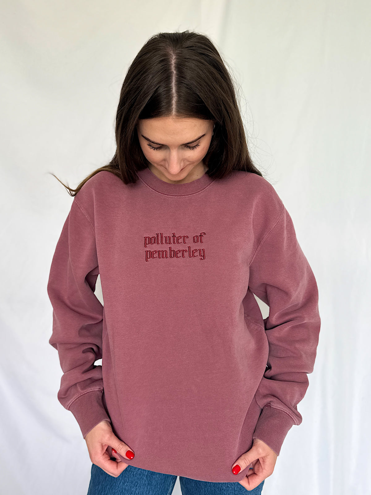 "Polluter of Pemberly" Sweatshirt