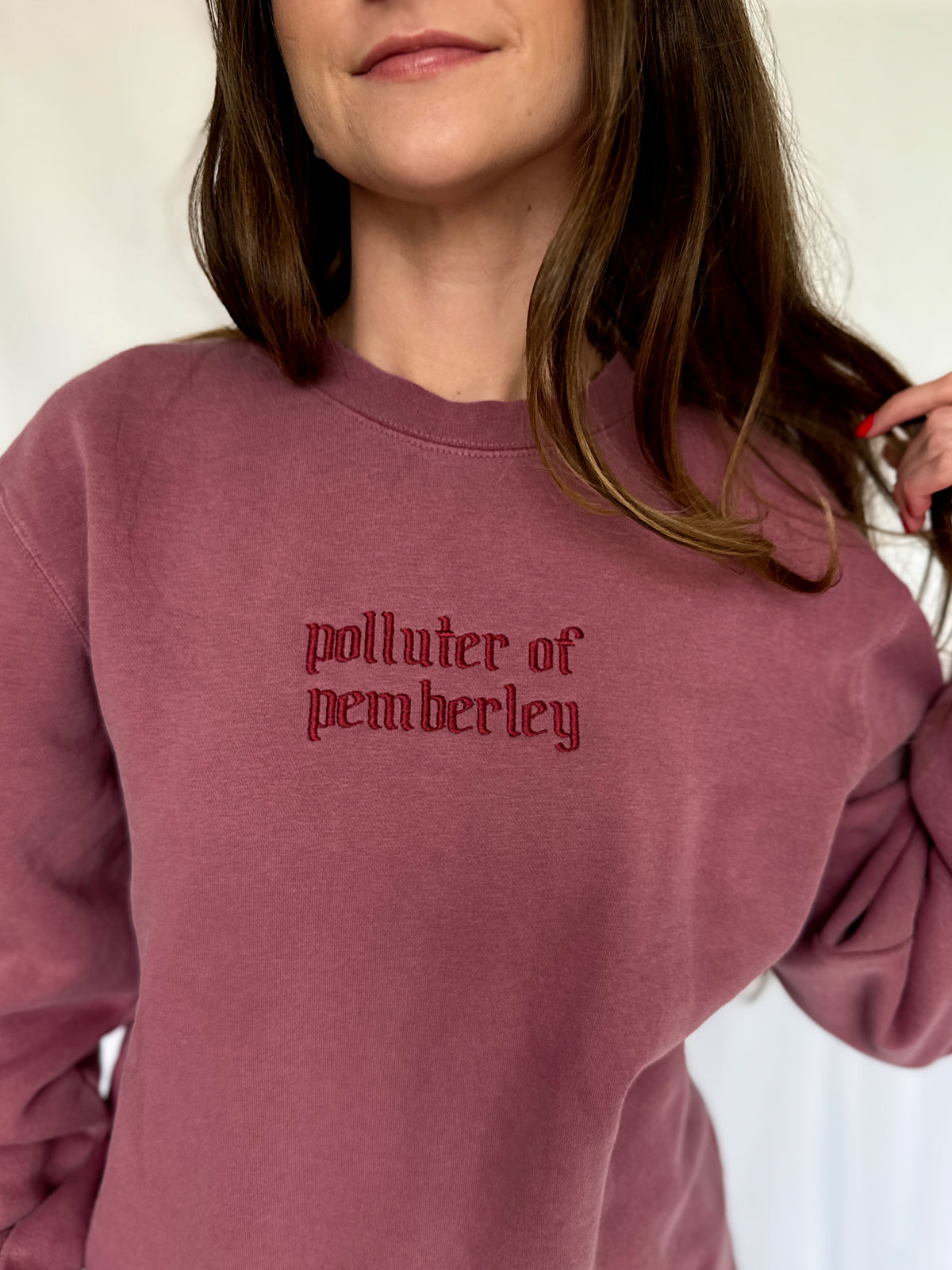 "Polluter of Pemberly" Sweatshirt