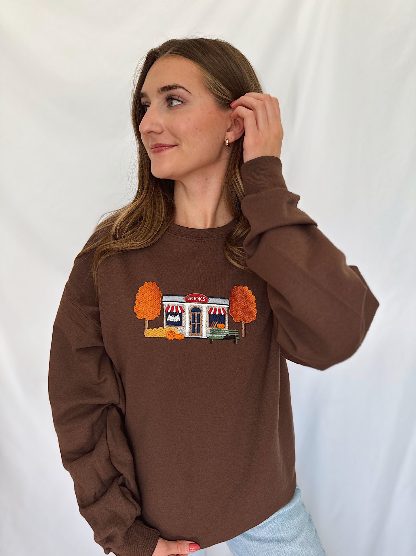 Autumn Bookstore Sweatshirt